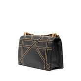 Medium Studded Lambskin Diorama Flap